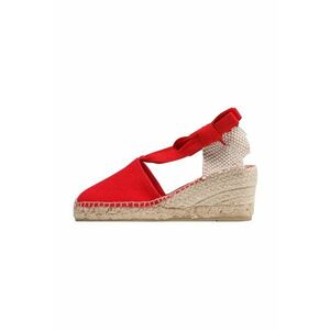 Espadrile dama - 203590 - Textil - Rosu imagine