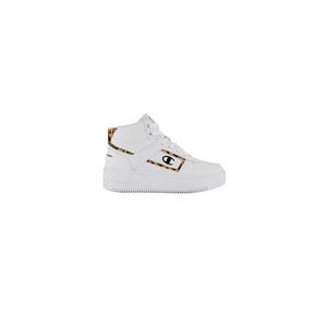 Pantofi sport dama - FOUL PLAY PLATFORM MID ANIMAL - Alb imagine