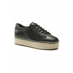 Espadrile dama - 302140848 - Piele ecologica - Negru - imagine