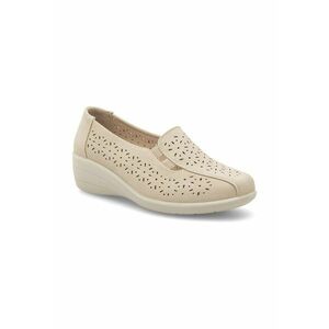 Pantofi dama - 457107 - Piele ecologica - Bej imagine