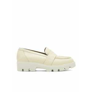 Mocasini dama - 377917 - Piele naturala - Bej imagine