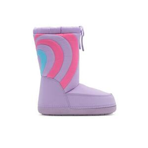 Botine dama - 59055881660853600 - Piele ecologica - Violet imagine