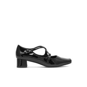 Pantofi dama - 325772 - Piele lacuita - Negru imagine