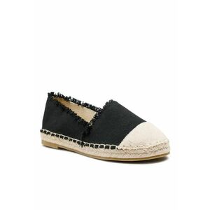 Espadrile dama - Textil - Negru - 38648 imagine