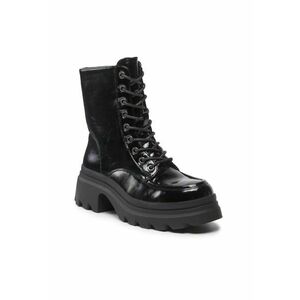 Botine dama - 301728504 - Piele ecologica - Negru imagine