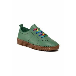 Pantofi dama - 316009 - Piele naturala - Verde imagine