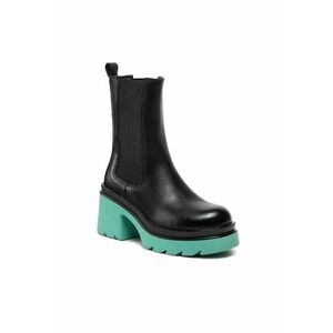 Botine dama - 301728351 - Piele ecologica - Negru imagine