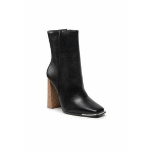 Botine dama - 301727811 - Piele ecologica - Negru imagine