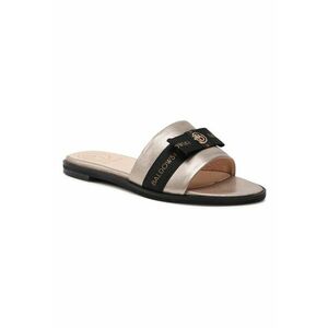 Papuci flip-flop dama - 300307731 - Piele naturala - Auriu imagine