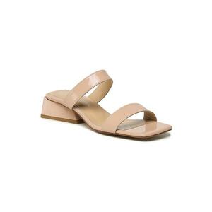 Papuci flip-flop dama - Piele naturala imagine