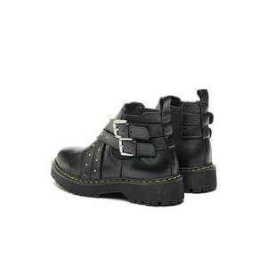 Ghete dama - 207679344 - Negru - Piele naturala - imagine