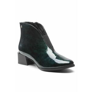 Ghete dama - 301661269 - Verde - Piele lacuita imagine