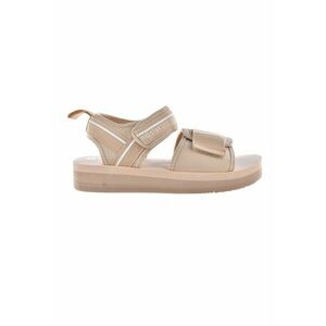 Sandale cu talpa wedge si inchidere velcro imagine