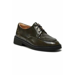 Pantofi oxford dama - Piele naturala - Negru imagine