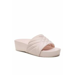 Papuci flip-flop dama - Piele naturala - bej imagine