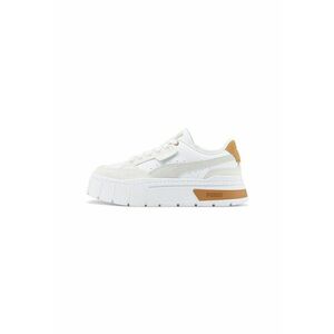 Pantofi sport flatform cu insertii din piele intoarsa Mayze Stack Luxe imagine