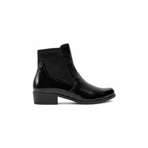 Botine 9-25307-43 Negru - Piele lacuita imagine