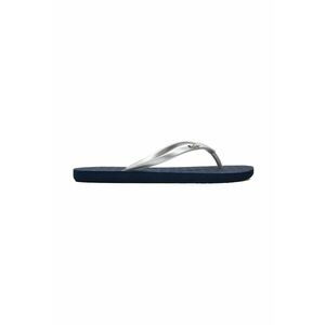 Papuci flip-flop cu aplicatie logo metalica Viva Tone imagine