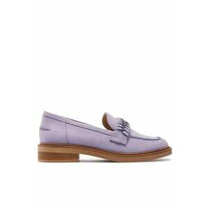 Tenisi dama - 30366307037 - Piele naturala/Piele nabuc - Violet imagine