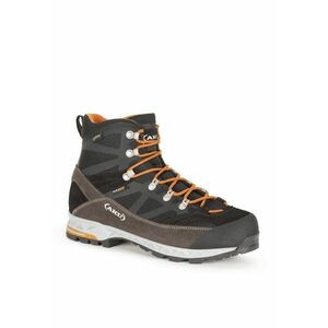 Pantofi sport barbati Trekker Pro GTX - Piele intoarsa/Poliuretan - Negru/Portocaliu - 10 UK/ imagine