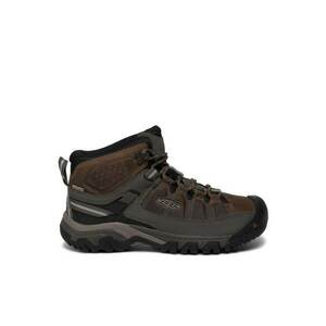 Bocanci trekking pentru barbati - Targhee III MID WP - Piele naturala - Maro/Negru imagine