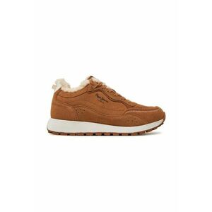 Sneakers PLS60015 Maro - Piele naturala imagine