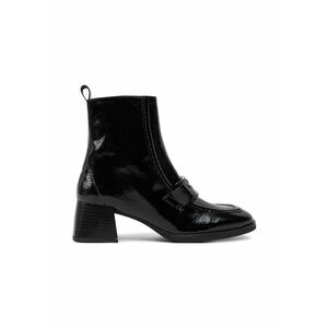 Botine HI243582 Negru - Piele lacuita imagine