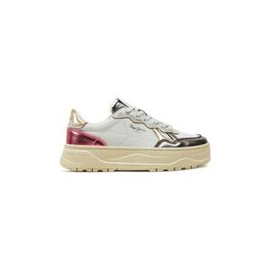 Sneakers Kore Moon W PLS00022 Alb - Piele ecologica imagine