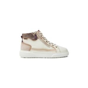 Sneakers W4Z-8584C2 Alb - Piele lacuita imagine