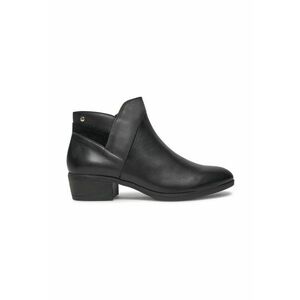 Botine W1U-8732C2 Negru - Piele lacuita imagine