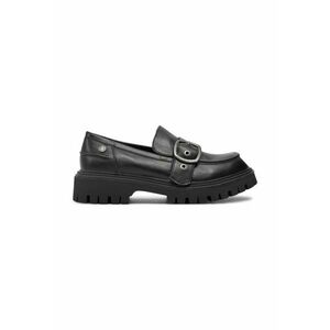 Mocasini dama - 304331 - Piele ecologica - Negru imagine