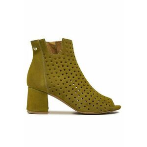 Botine dama 304022951 - Piele naturala - Verde imagine