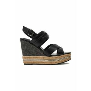 Mocasini dama - US POLO ASSN - 303998 - Piele naturala - Negru imagine