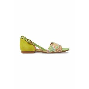 Sandale dama - 304024 - Piele naturala - Verde imagine