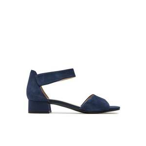 Sandale dama 303664473 - Piele intoarsa - Bleumarin imagine