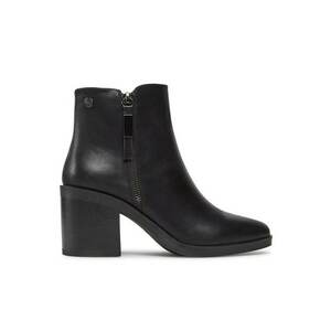 Botine dama 303616304 - Piele ecologica - Negru imagine