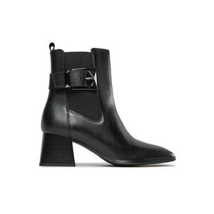 Botine dama - 30352620739 - Piele naturala - Negru imagine