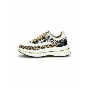 Pantofi sport cu detalii animal print imagine