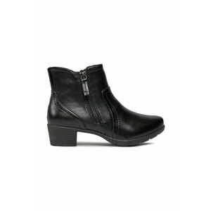 Botine dama - Jana - 13506 - Piele ecologica - Negru imagine