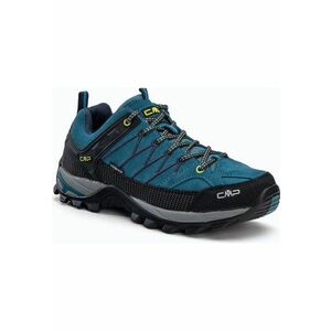 Pantofi de trekking - Piele - Albastru imagine