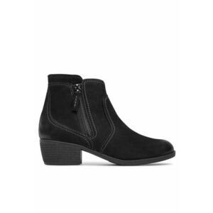 Ghete dama 302933235 - Piele intoarsa - Negru imagine