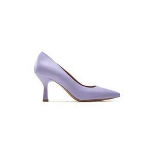 Pantofi dama - Piele naturala - Violet - imagine