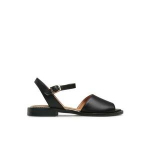 Sandale dama - 30233773637 - Piele naturala - Negru imagine