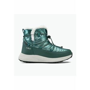 Ghete de zapada - pentru dama - Sheratan Snowboots Wp - Textil/Blana artificiala - Verde/Alb - imagine