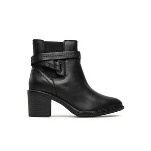 Botine dama - 30126028841 - Piele naturala - Negru imagine