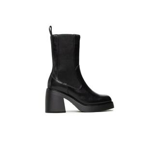 Botine dama - 20907783441 - Piele naturala - Negru imagine