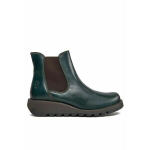 Botine dama 198558796 - Piele naturala - Verde imagine