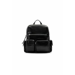 Rucsac unisex - 303993 - Piele naturala - Negru imagine