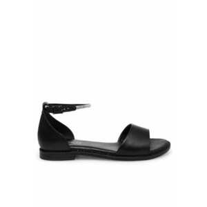 Sandale dama - 590558857060836 - Piele naturala - Negru imagine