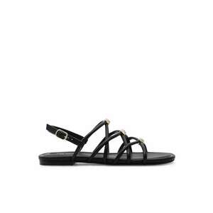 Sandale dama - 555513 - Piele ecologica - Negru imagine